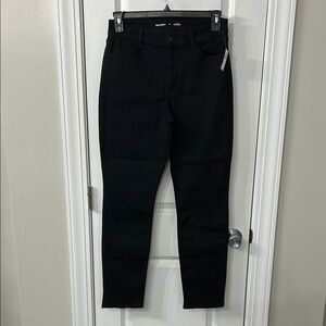 Old Navy Women's Straight Leg Jeans - Black